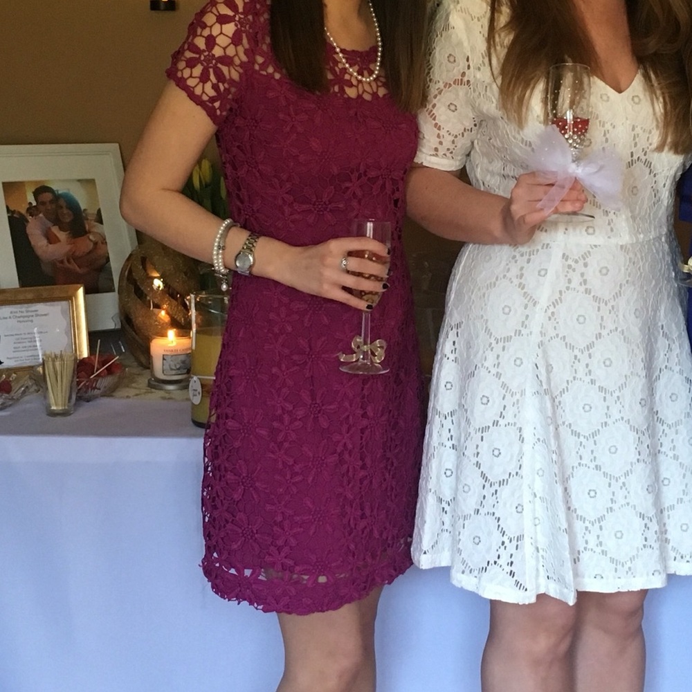 Crochet Floral Dress - Picture 3 of 12